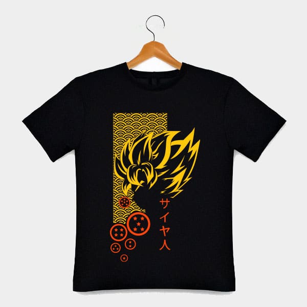 Playera de Goku Esferas