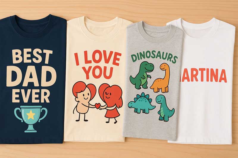 Ideas de diseños para regalar playeras pintadas