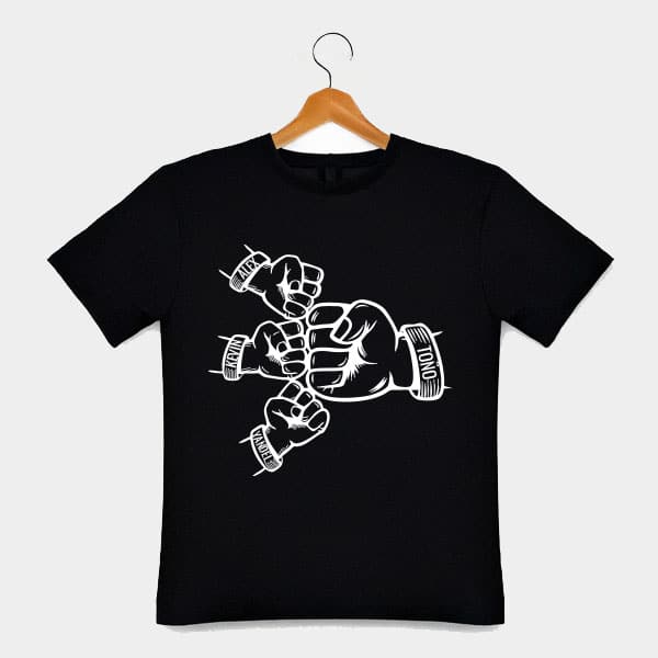 Playera Papá Puños