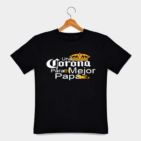 playera corona papá