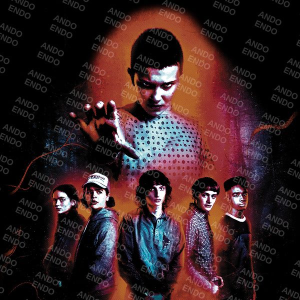 Playera Stranger Things - Elenco Temporada 4