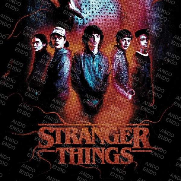 Playera Stranger Things - Elenco Temporada 4