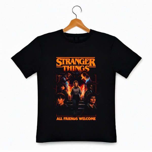 Playera Stranger Things - Diseño Arco Vecna
