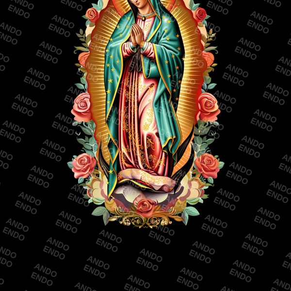 Playera de la Virgen de Guadalupe