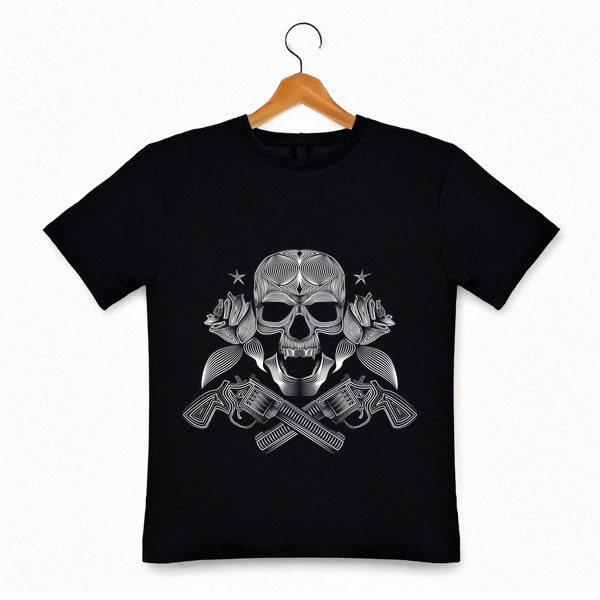 Playera Guns N' Roses - Calavera Optica
