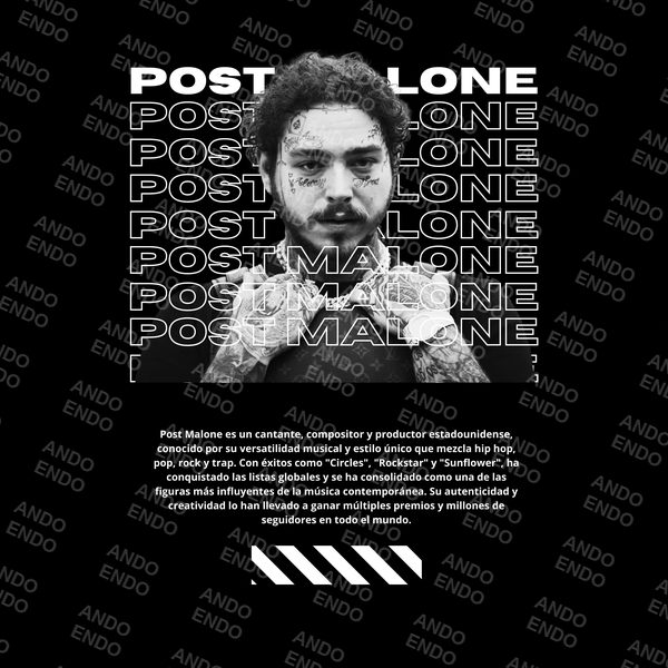 Playera Post Malone