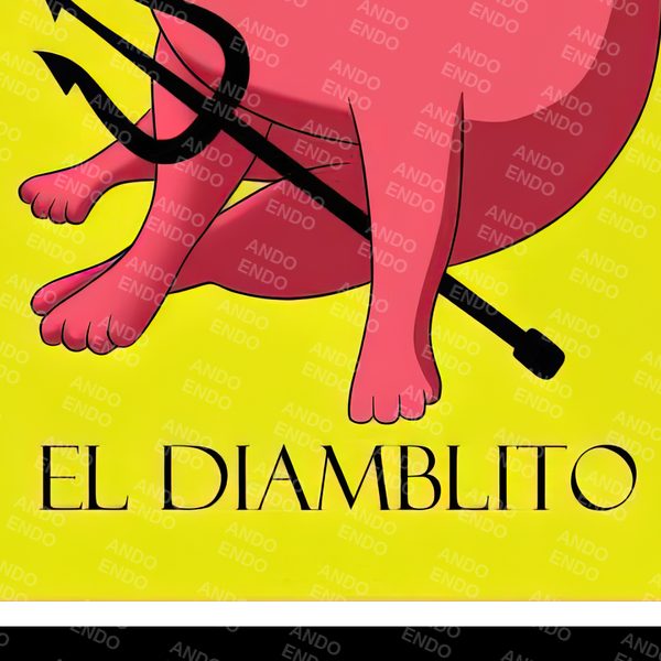 Playera Lotería El Diamblito