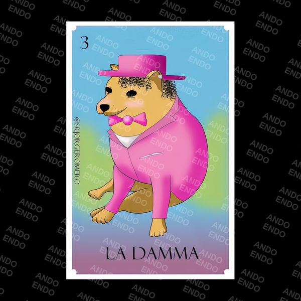 Playera Lotería La Damma