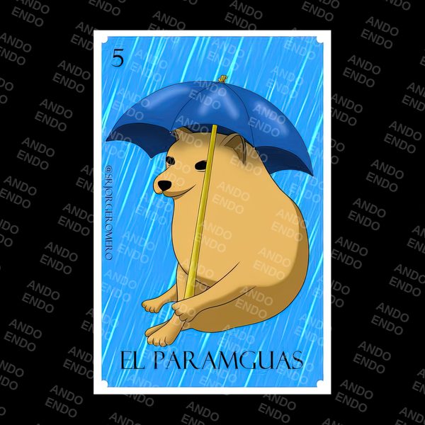 Playera Lotería El Paramguas
