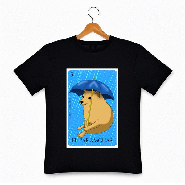 Playera Lotería El Paramguas