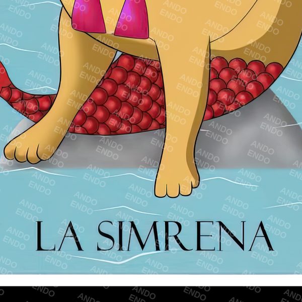 Playera Lotería La Simrena