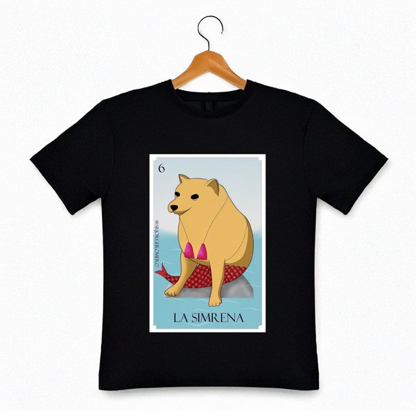 Playera Lotería La Simrena