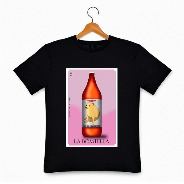 Playera Lotería La Bomtella