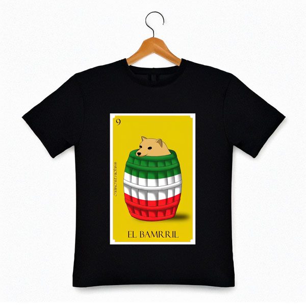Playera Lotería El Bamriil