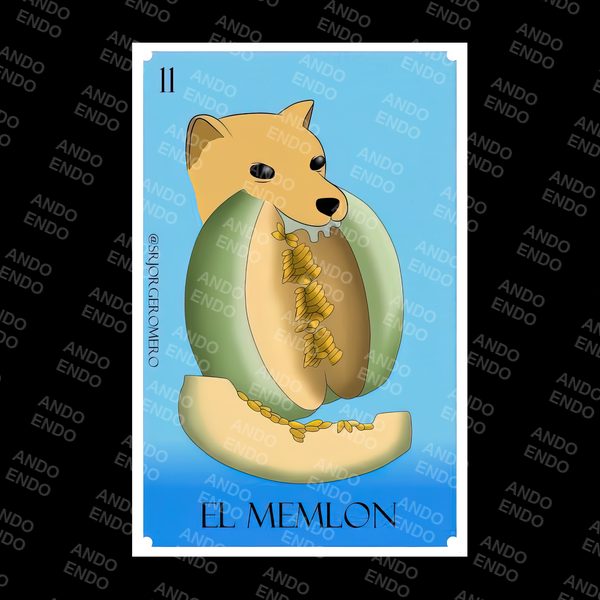 Playera Lotería El Memlon