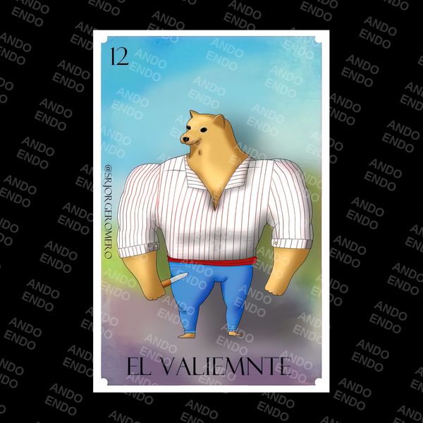 Playera Lotería El Valiemnte