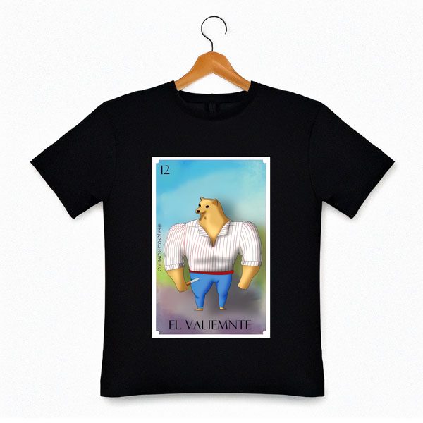 Playera Lotería El Valiemnte