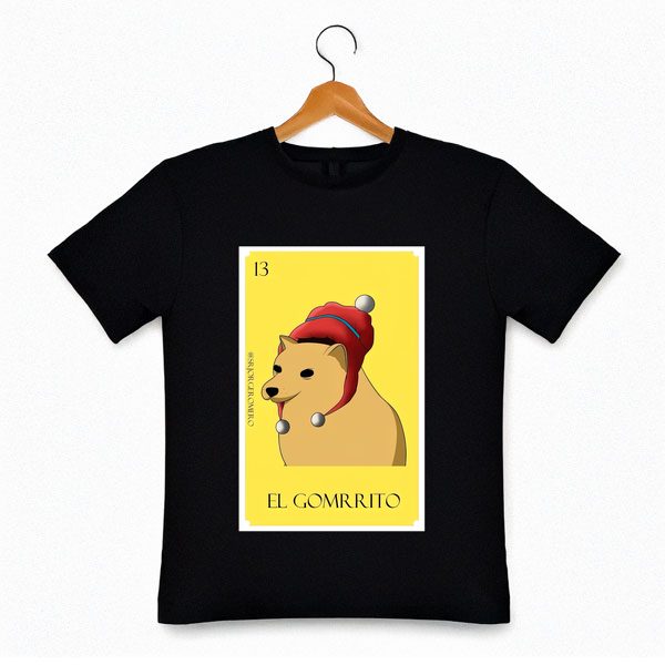 Playera Lotería El Gommrito