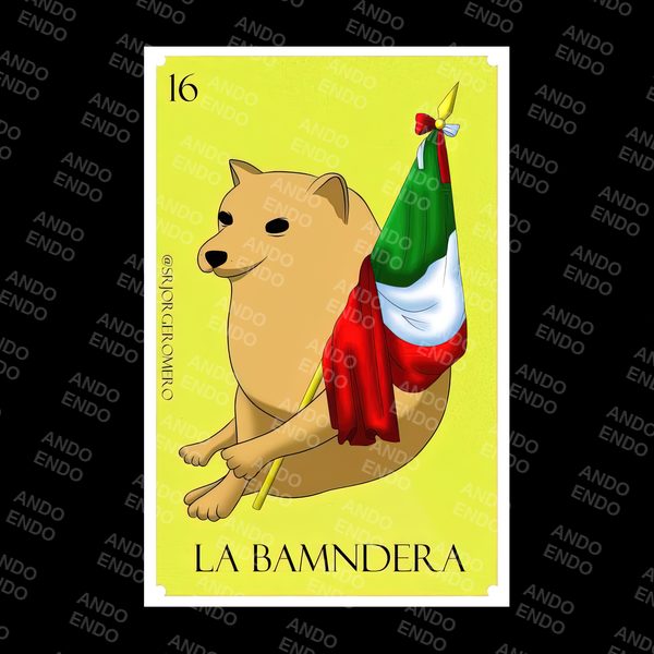 Playera Lotería La Bamndera