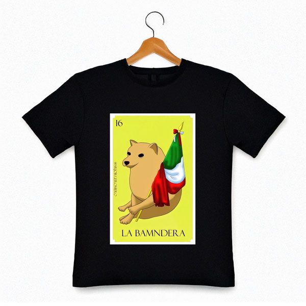 Playera Lotería La Bamndera