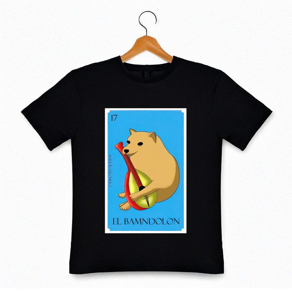 Playera Lotería El Bamndolon