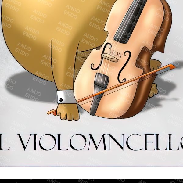 Playera Lotería El Violomncello