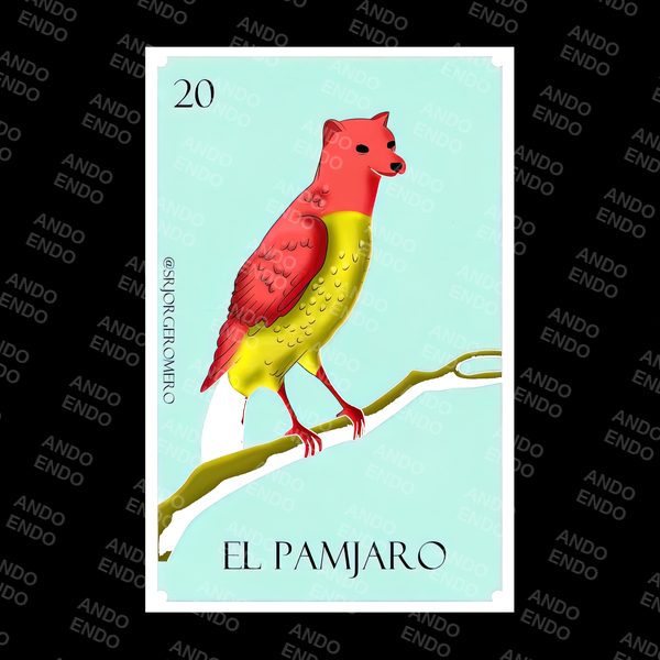 Playera Lotería El Pamjaro