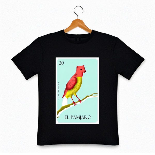 Playera Lotería El Pamjaro