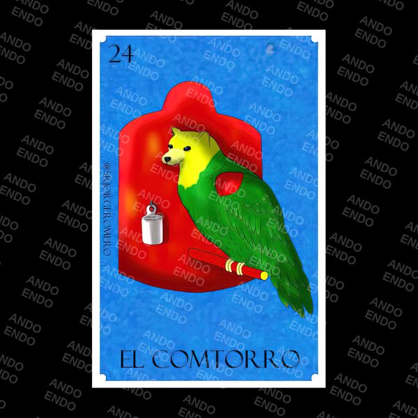 Playera Lotería El Comtorro