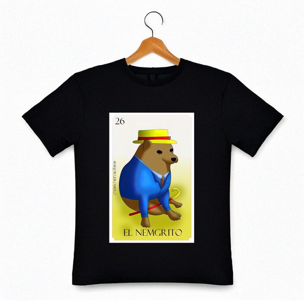 Playera Lotería El Nemgrito