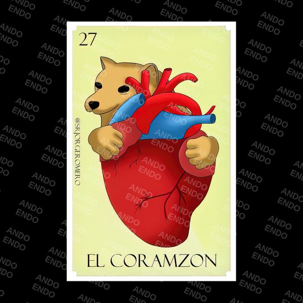 Playera Lotería El Coramzon