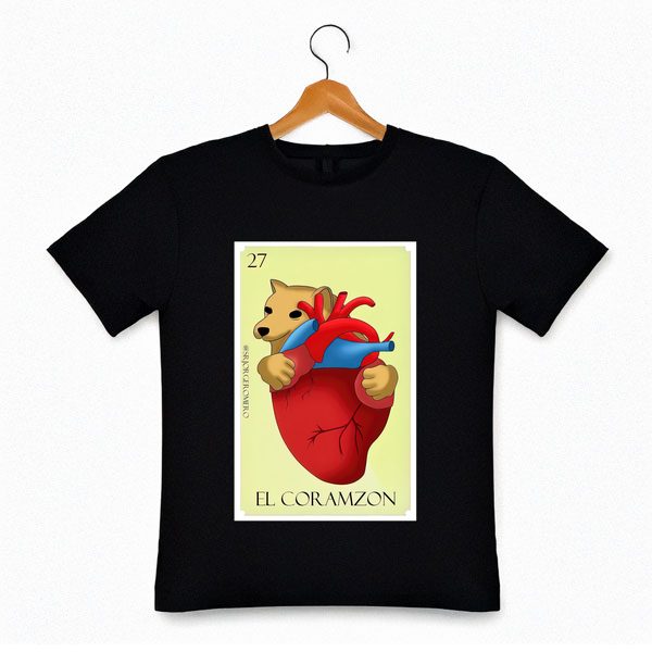 Playera Lotería El Coramzon