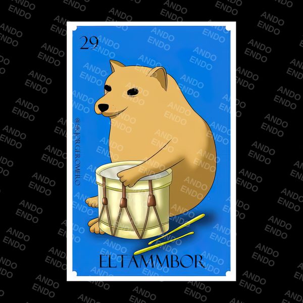 Playera Lotería El Tammbor