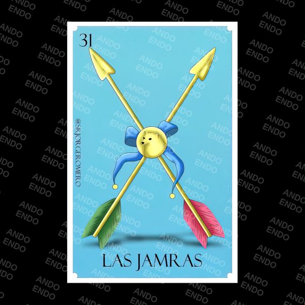 Playera Lotería Las Jamras