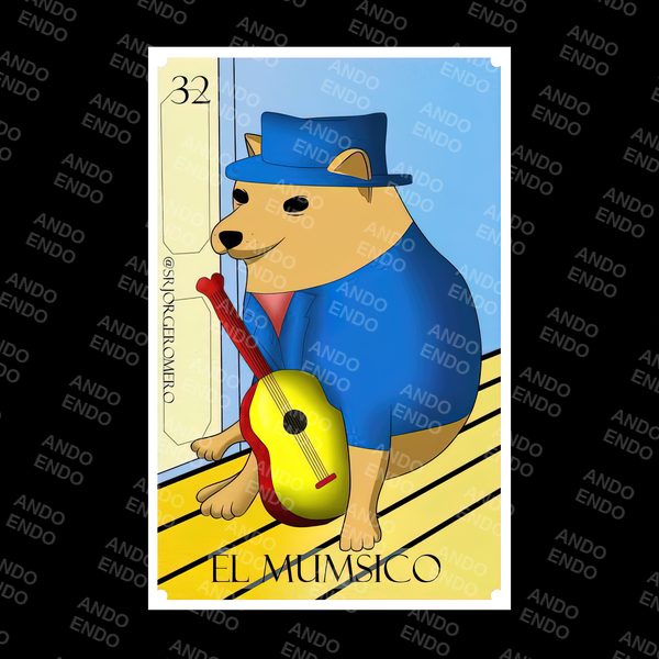 Playera Lotería El Mumsico