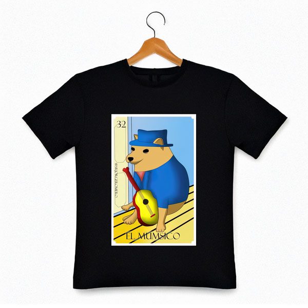Playera Lotería El Mumsico