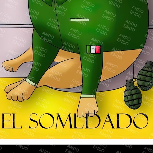 Playera Lotería El Somldado