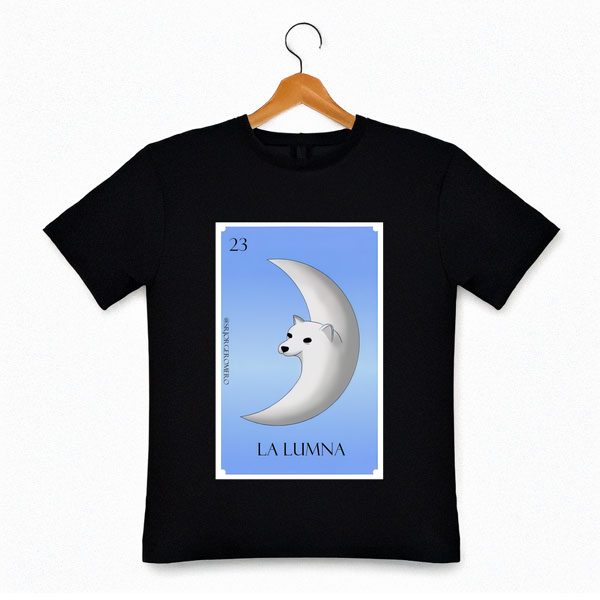 Playera Lotería La Lumna