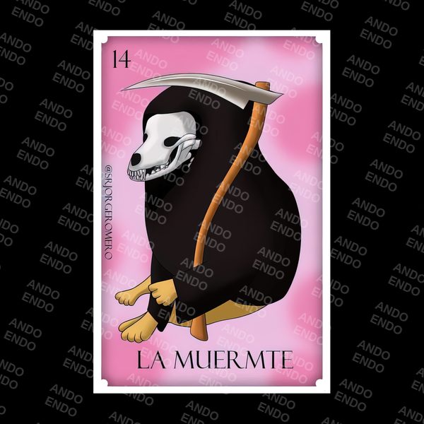 Playera Lotería La Muermte