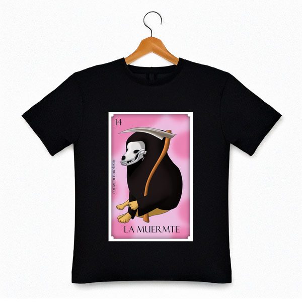 Playera Lotería La Muermte